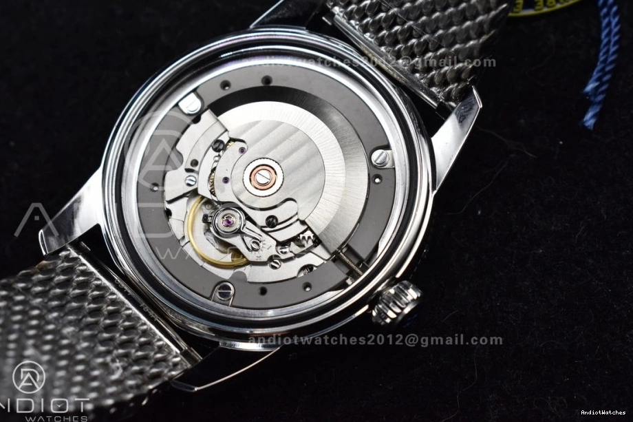 on Bezel A and RG Mesh WaterResistant Dial SuperOcean 1172 Blue BLSF Bezel Bracelet Blue Ceramic 42mm SS II Heritage 0516